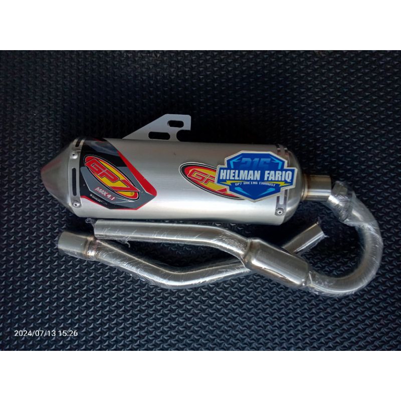 Knalpot GP7 MAX 4.1 CRF (STANDART) 100% ORIGINAL GP7