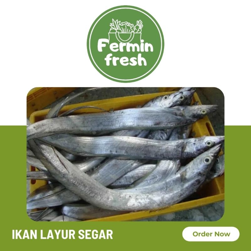 

Fermin Fresh, Ikan layur segar 500gr