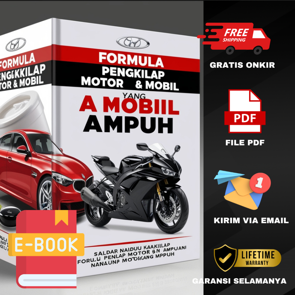 

Resep Produk Racun Cicak dan Pengkilap Body Motor/Mobil