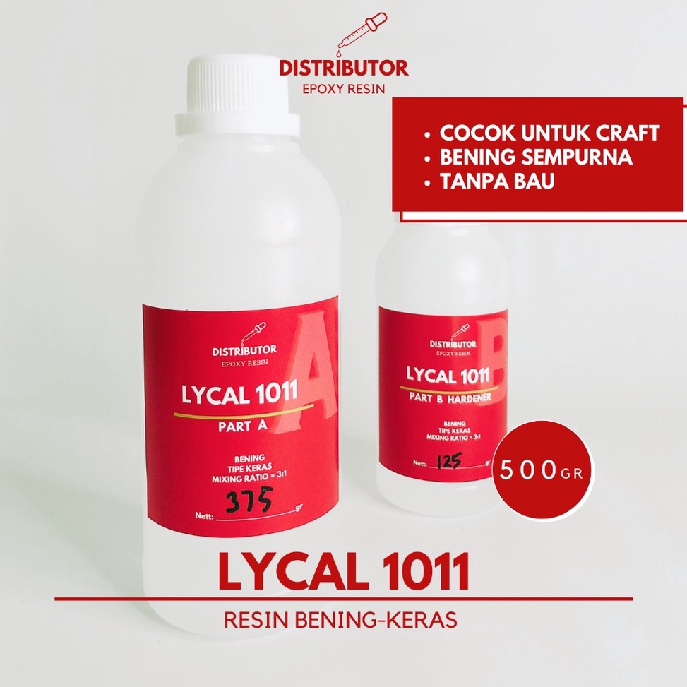 

Epoxy Resin Lycal 111 keras 5gr i K1K5