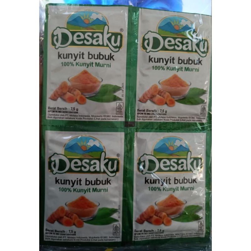 

Desaku Kunyit bubuk/ Desaku ketumbar bubuk 7,5gr