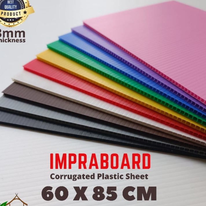 KP8 Impraboard  Inpraboard  Infraboard 3mm 6 x 85 cm A1 PP Board Art Board Best Seller