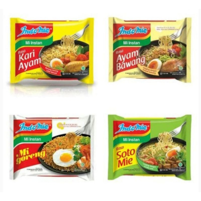 

paket Indomie 5pcs