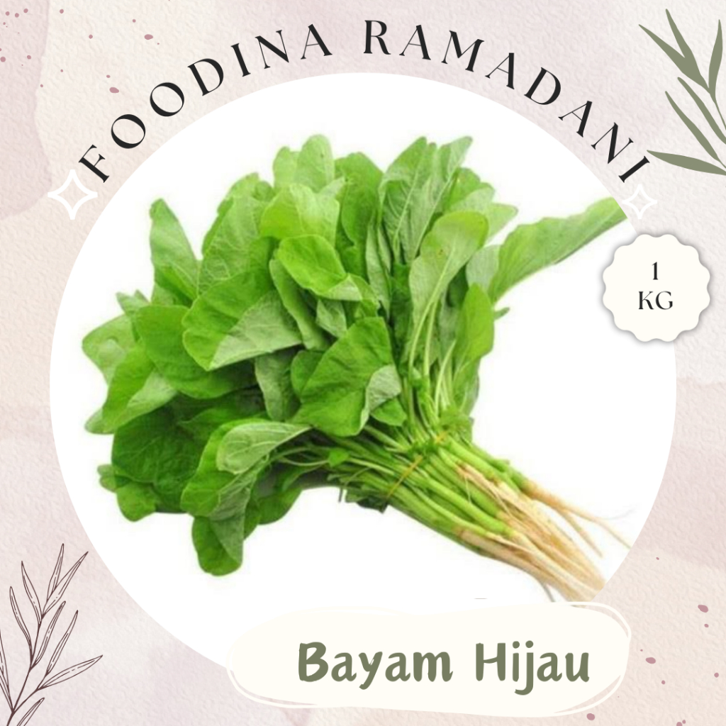 

BAYAM Hijau - Green Spinach Fresh [ Berat 1.000gr ] Harga Per KG