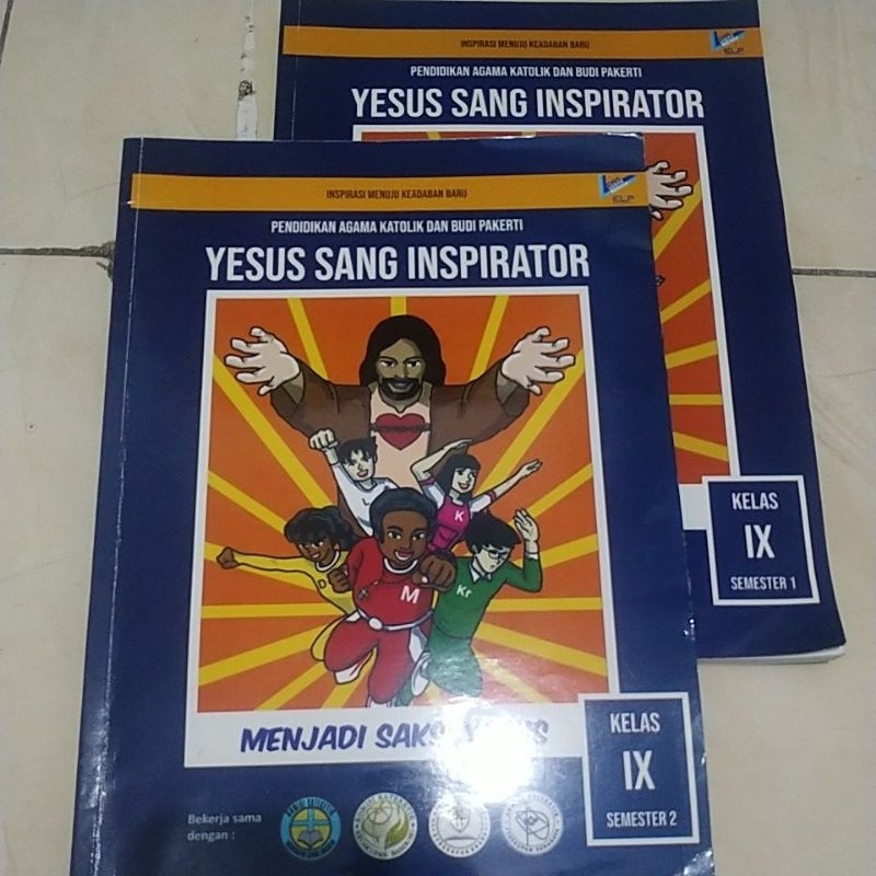 Buku Agama Katolik Yesus Sang Inspirator Kelas IX SMP Bekas