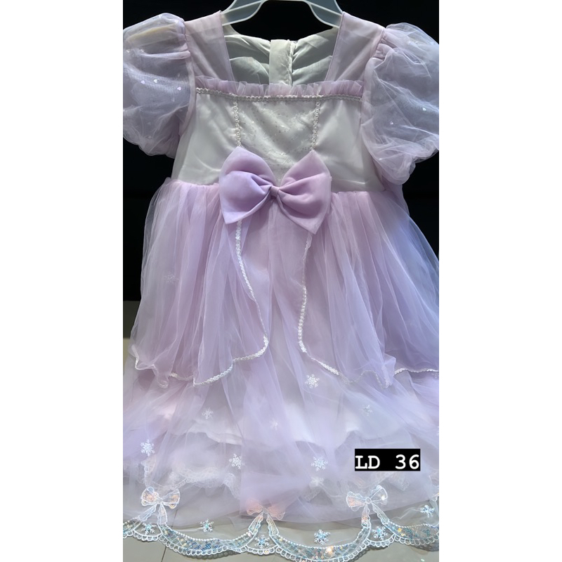 Dress Lilac Ungu anak perempuan