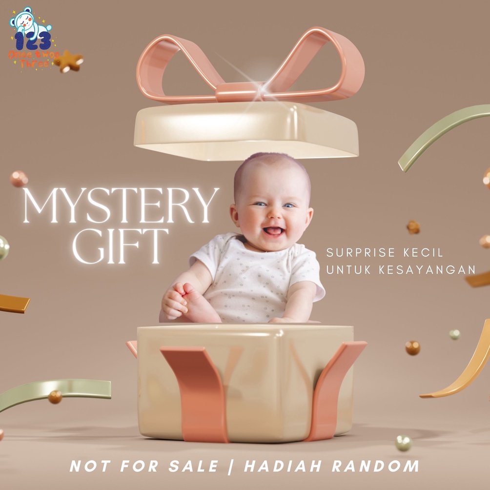 FREE GIFT  RANDOM  Hadiah Kejutan Mystery Gift untuk Si Kecil Kesayangan 123 BabyShop MANADO x B2Z8