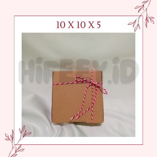 

GIFT BOX / BOX HAMPERS / KOTAK KADO - 10x10x5 - Box