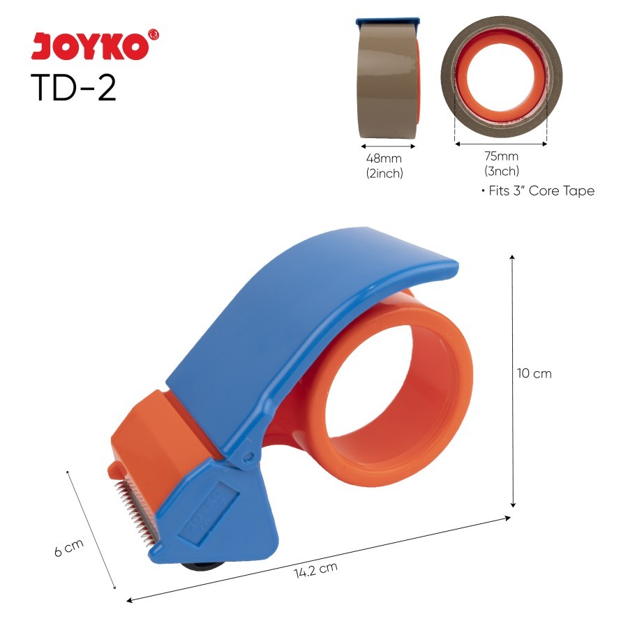 

Tape Cutter Joyko TD-2 / Pemotong Lakban Joyko TD-2