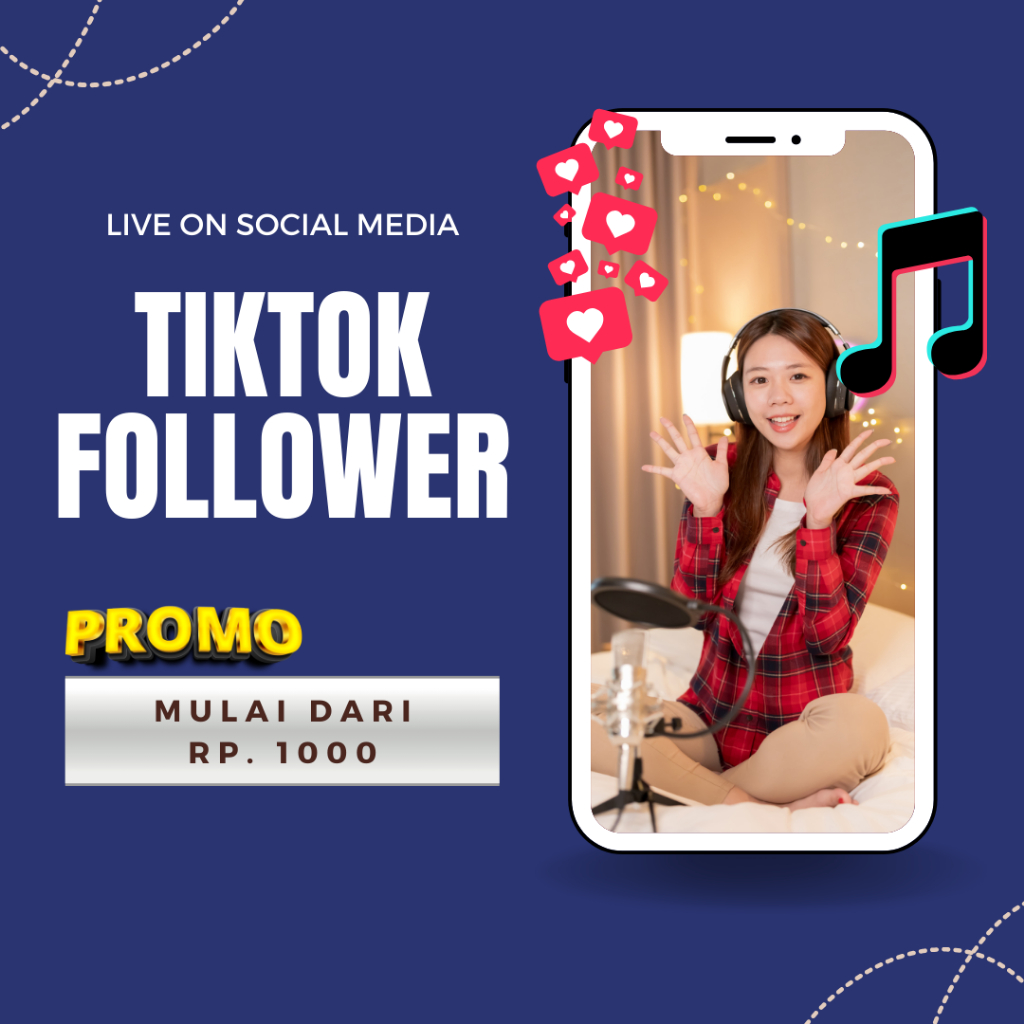 FOLLOWERS TIKTOK INDONESIA PERMANEN (BERGARANSI)
