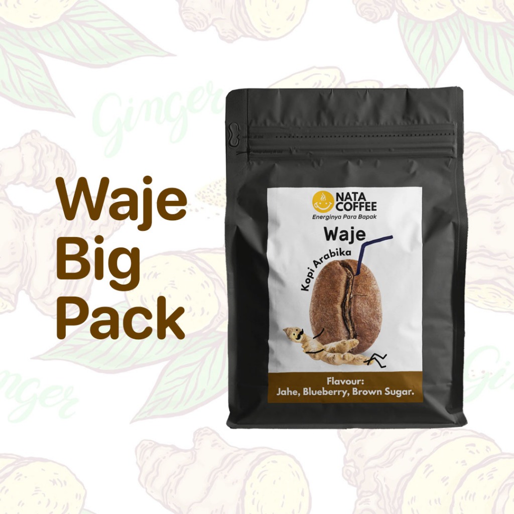 

Kopi Waje Nata Coffee Big Pack - Arabika Kamojang Jawa Barat Biji/Bubuk