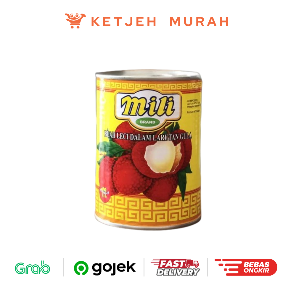 

Mili Buah Leci Dalam Larutan Gula 565 Gram 1 Kaleng