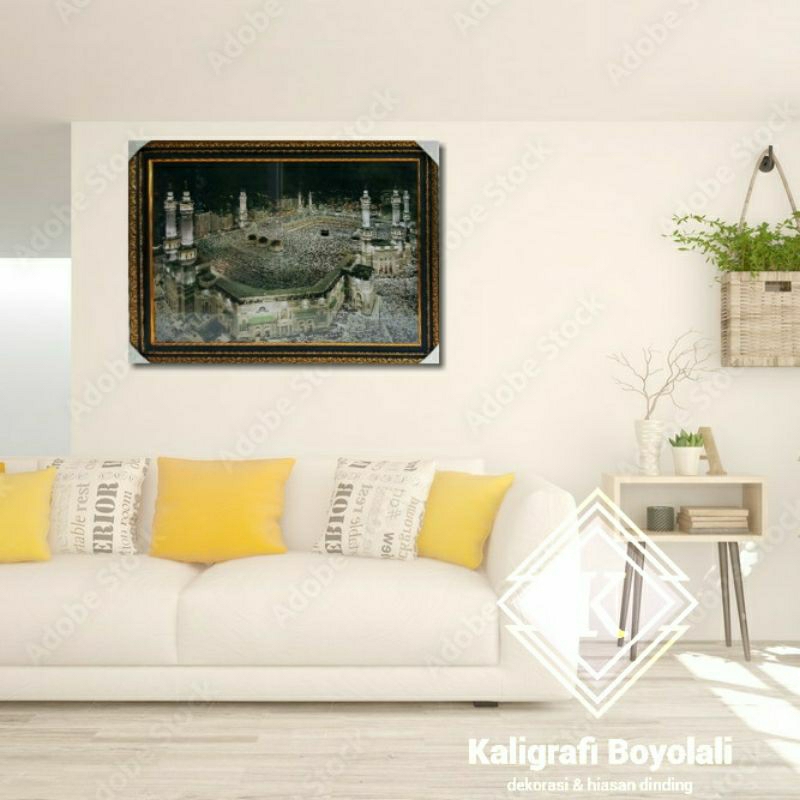 hiasan dinding kabah / mekah/makkah lampu murotal mp3 30 juzz
