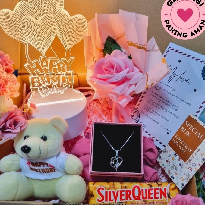 

KP8 Kado Ulang Tahun Cewek Hampers Ulang Tahun Pacar Birthday Giftbox AYUDIA