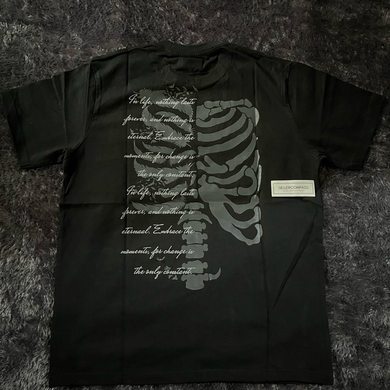 Rucas “Fallen Angel Wings” Skeleton Tee / Tshirt Rucas Fallen Angel Wings [ORIGINAL]