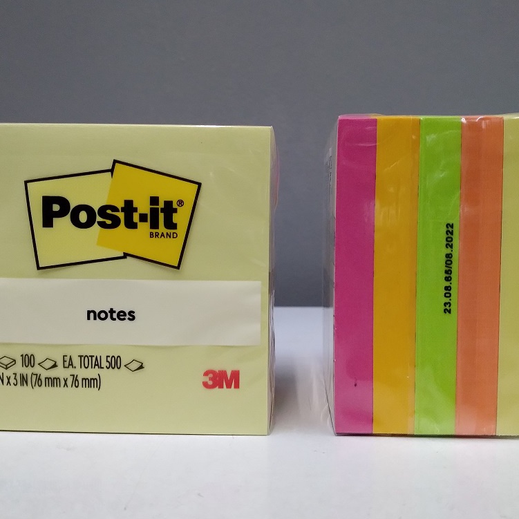 

Premium 3M Post It Super Sticky Notes 6545ASST 3 inch x 3 inch