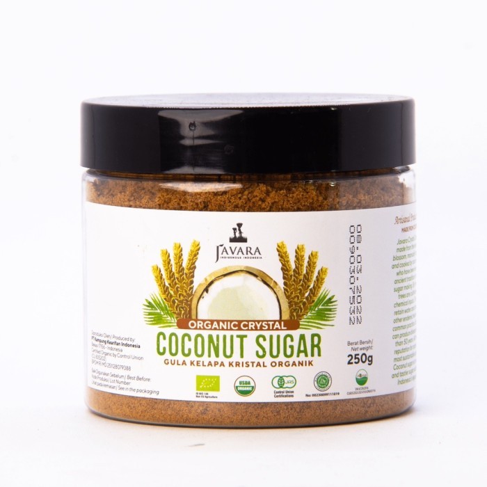 

gula kelapa organic coconut sugar javara original 250
