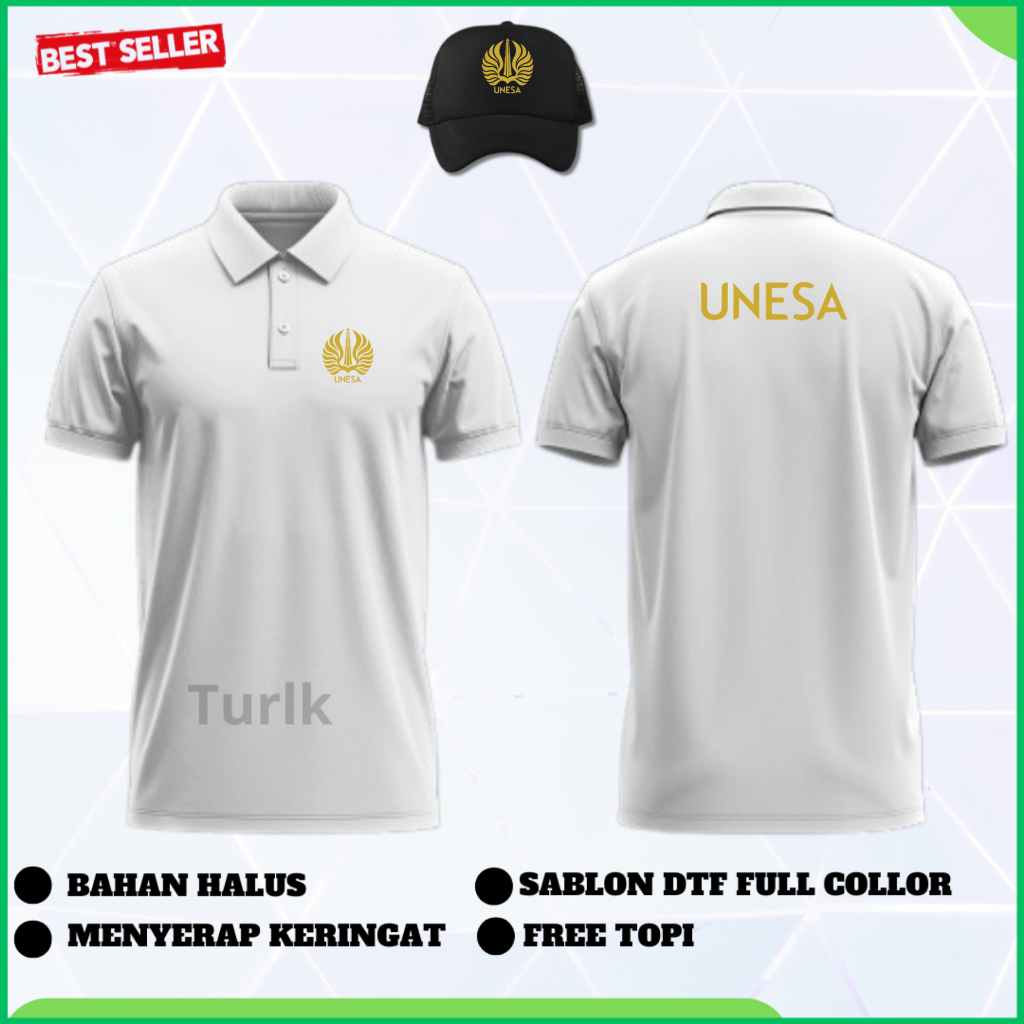 Baju Unesa Baju Polo Universitas Negeri Surabaya Baju Poloshirt Unesa Universitas Negeri Surabaya