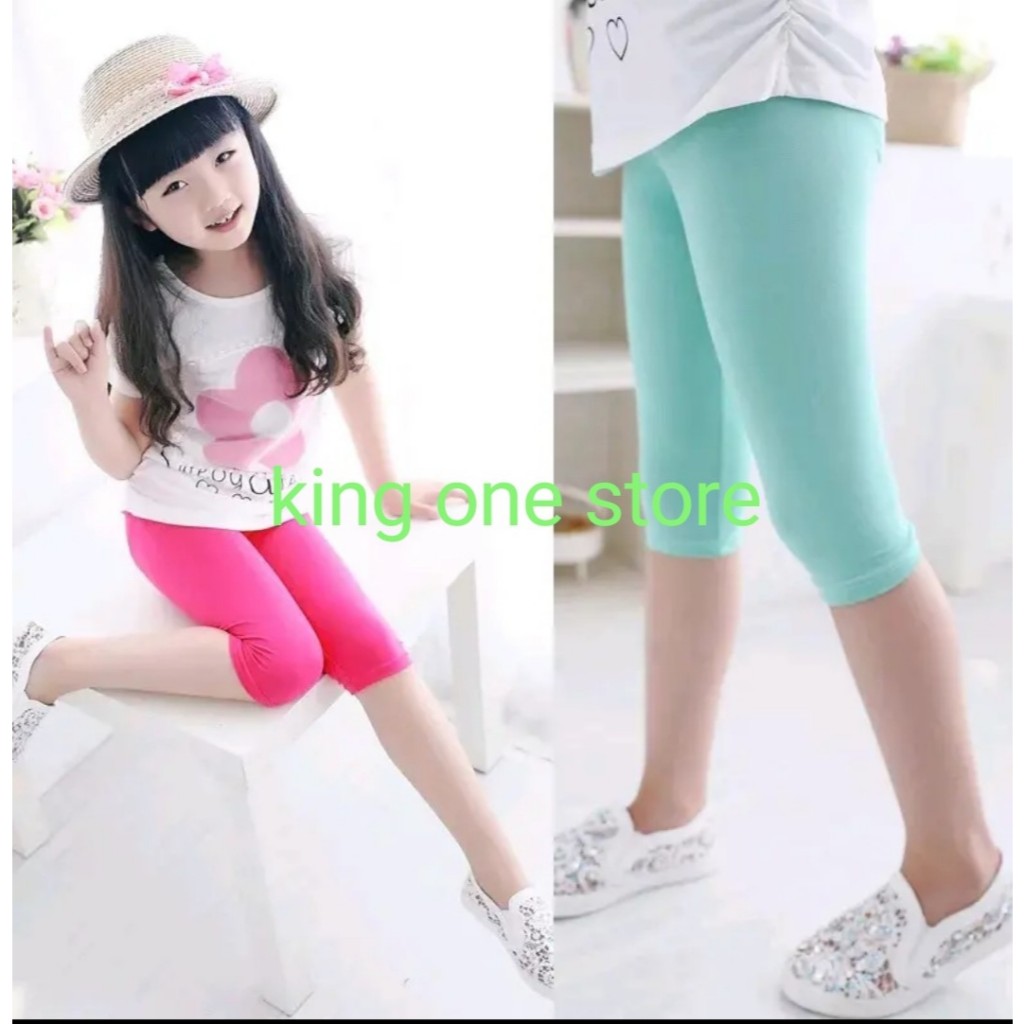 celana anak model pendek bahan rayon/celana anak tangung/celana anak pendek 7/8