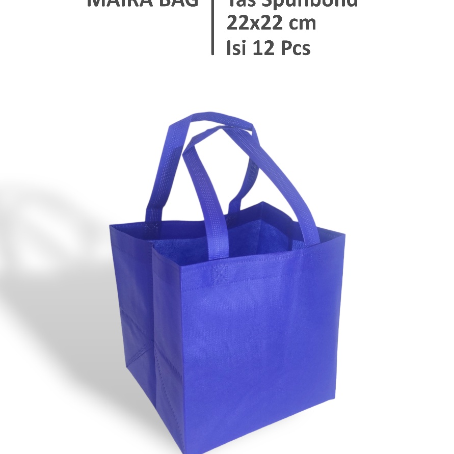 

KF7 12 Pcs Tas Hajatan 22x22 cm Tas Box Nasi Tas Spunbond