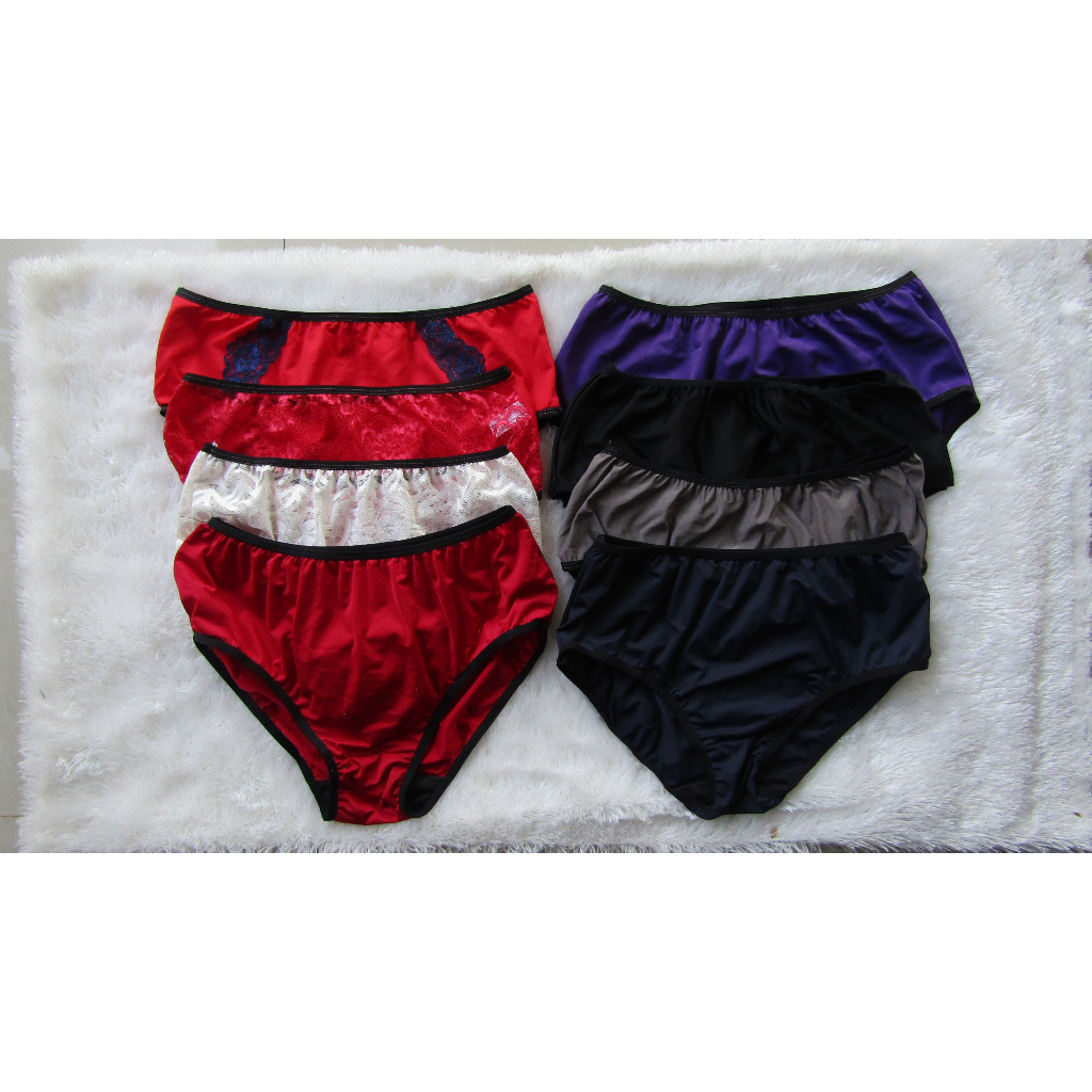 CELANA DALAM SATIN WANITA PANTY BEAUTY SIZE L XL XXL - BAHAN STRETCH, DINGIN, HALUS