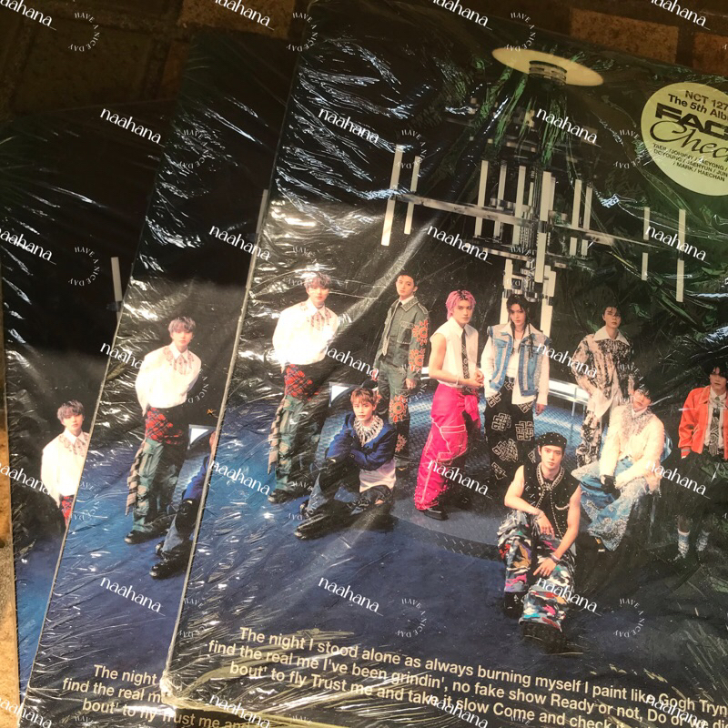 Album NCT 127 Fact Check Photobook / Chandelier ver unsealed pc yuta