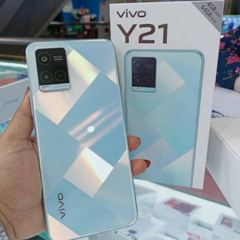 Vivo Y21 Mulus Ram 4/64 Masih Segel Original (Second)