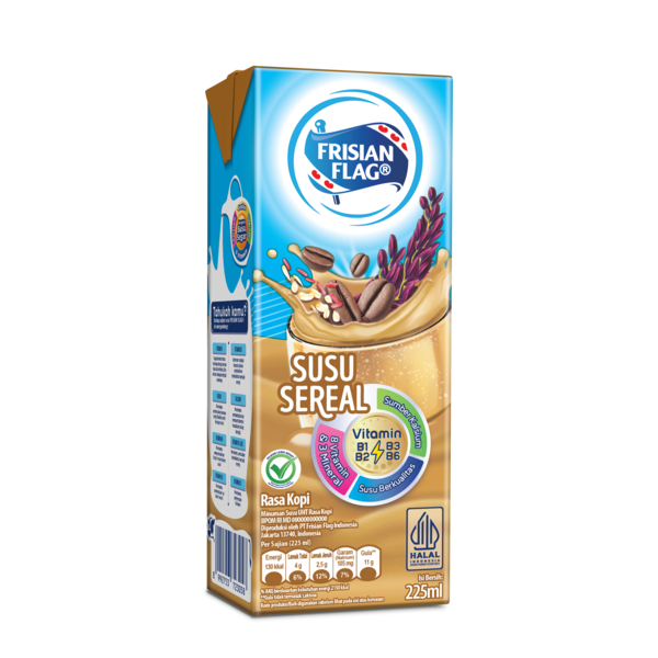 

Frisian Flag Susu UHT Sereal Kopi | Cokelat 225ml (6pcs)
