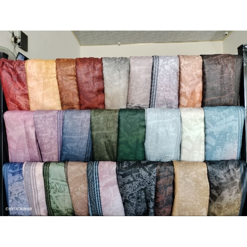 PROMO HIJAB JP NEW RAYA GRADASI plat JP 100% ORI JOURNEY SCARVES