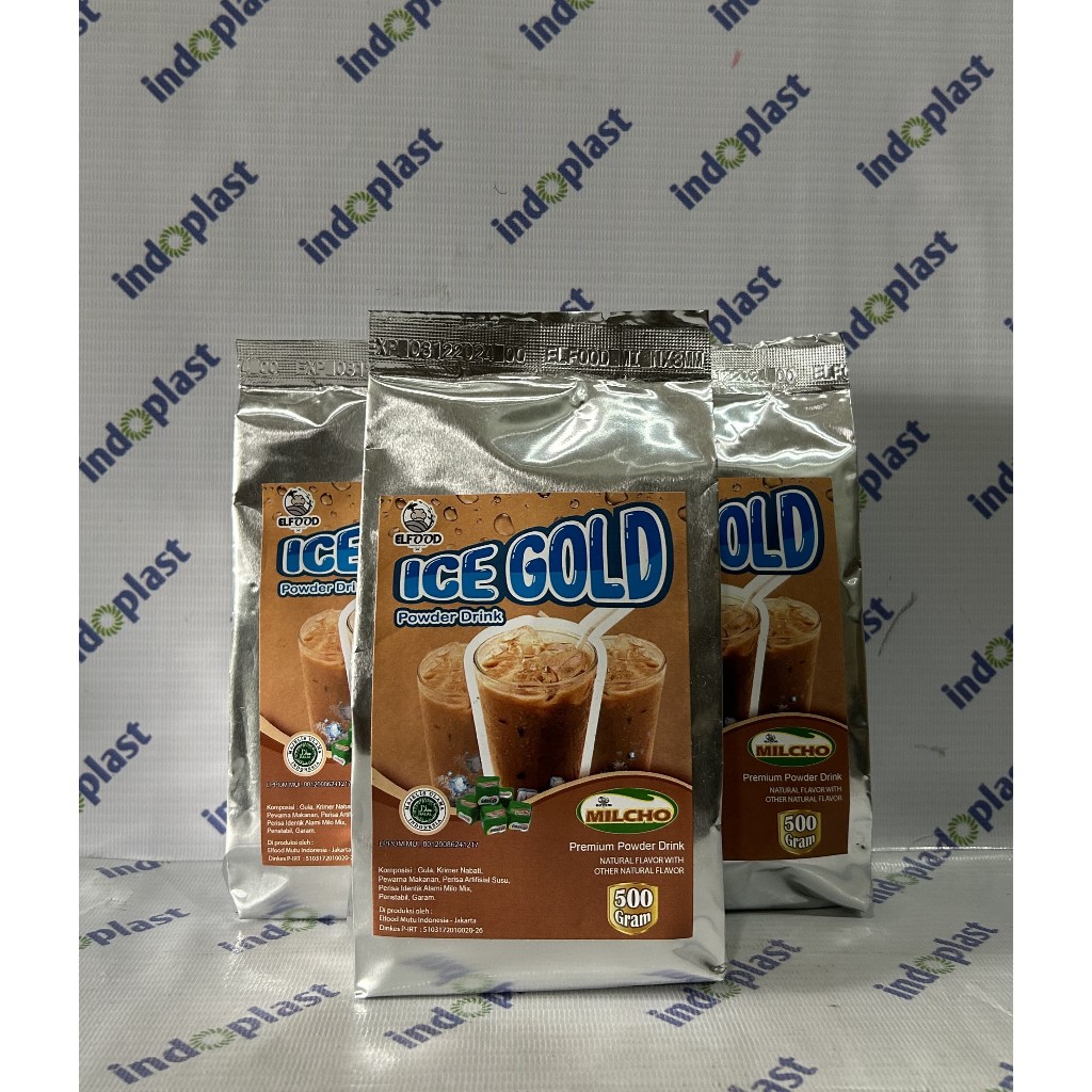 

Minuman Bubuk Ice Gold Rasa Milo - 500gr