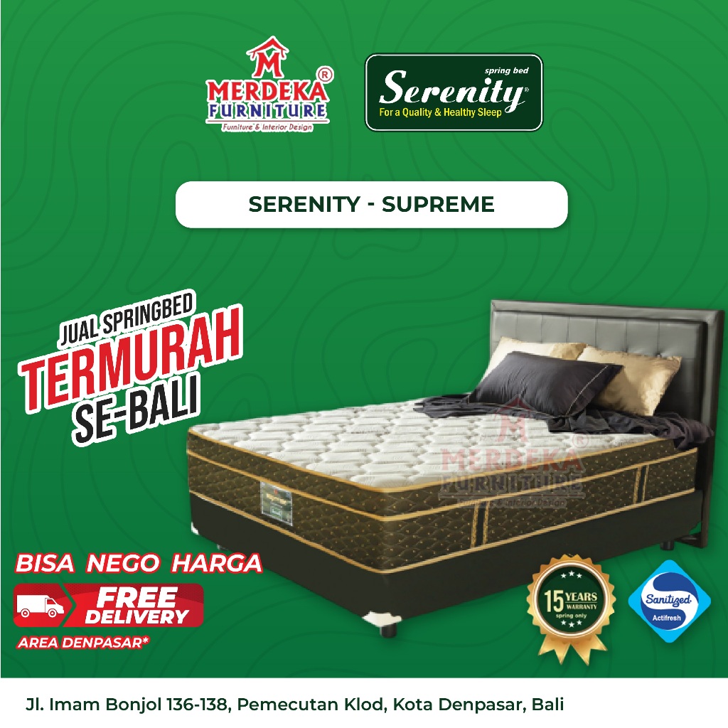 Kasur Elite Serenity Supreme - Spring Bed 160x200