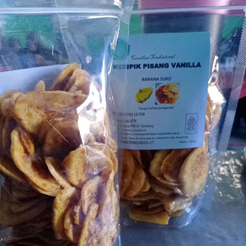 

keripik pisang vanilla