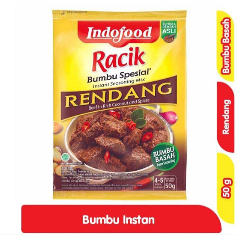 

Indofood Racik Bumbu Spesial Rendang 45g