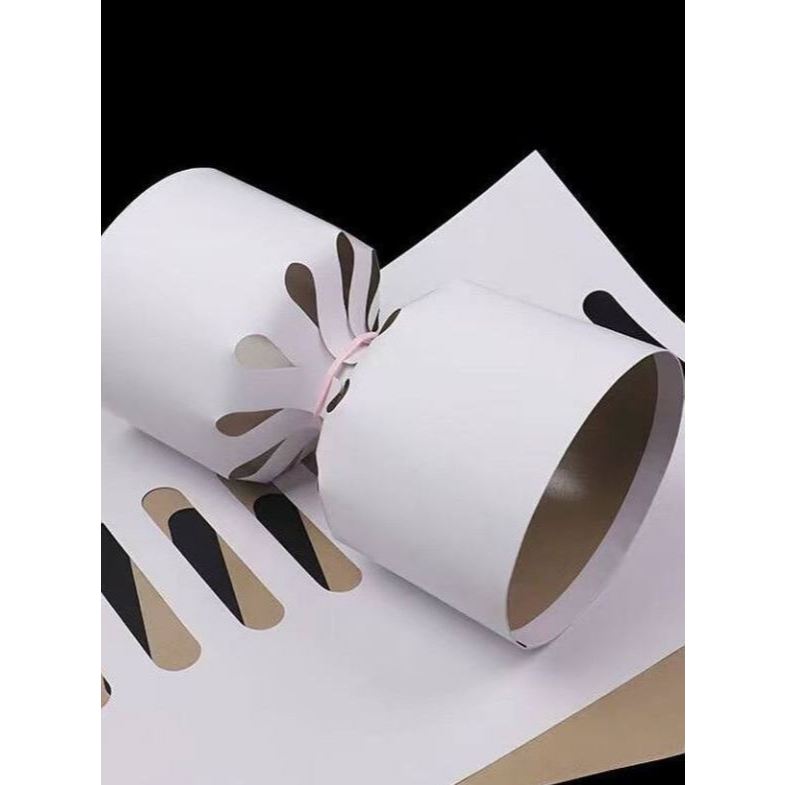 

Kertas Rangka buket bulat