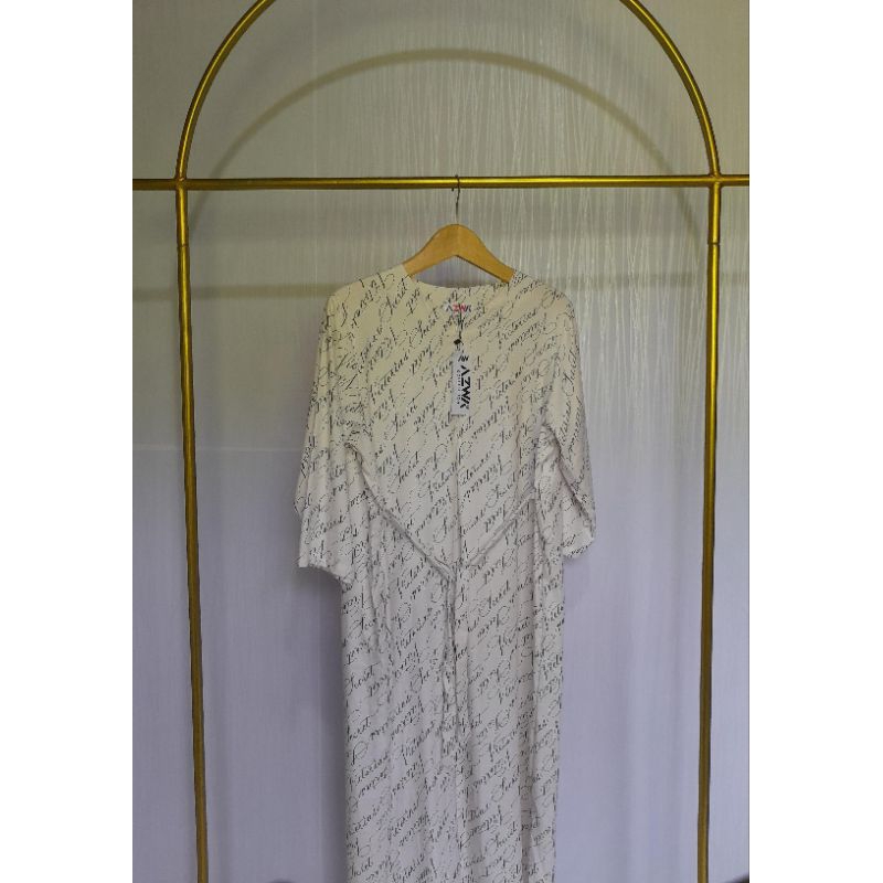 daster motif lengan 3/4 kekinian / daster busui motif panjang