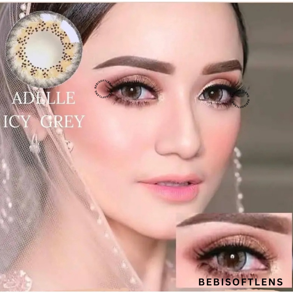 TERBATAS Bisa COD Softlens BESAR ADELLE 16MM Softlens Normal  Softlens Blue Minus  Softlens Hitam Mi