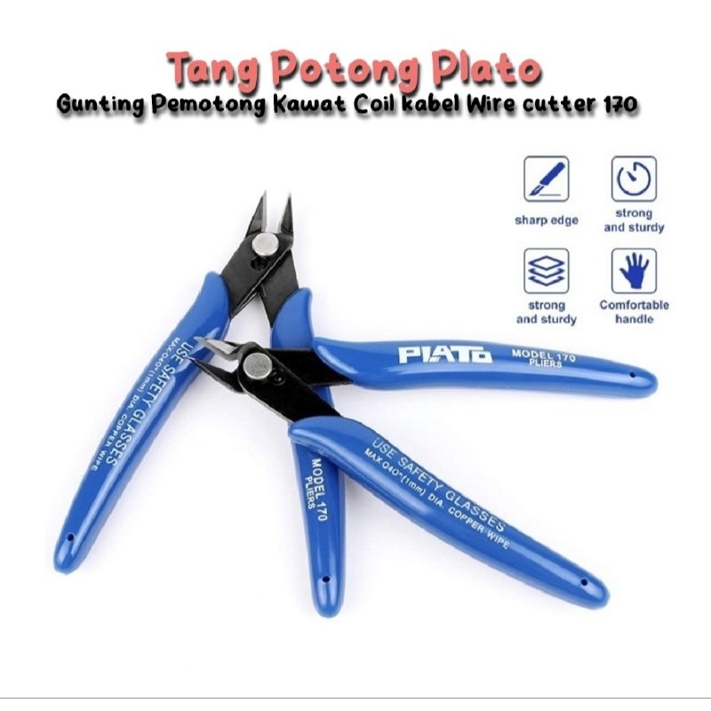 Tang Potong Kabel Plato 5 inch Mini Kecil / Pemotong Kabel Listrik Kawat