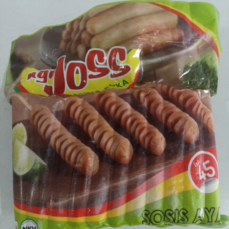 

Ngejoss Sosis Ayam 1kg isi 45