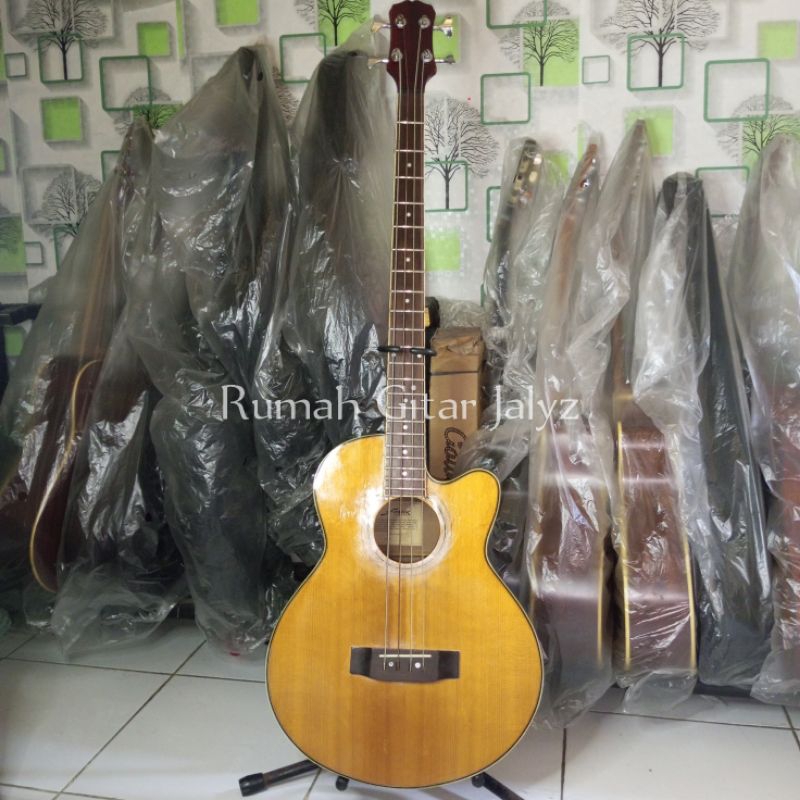 bass akustik elektrik FENIX FS-55 ori bekas second mulus