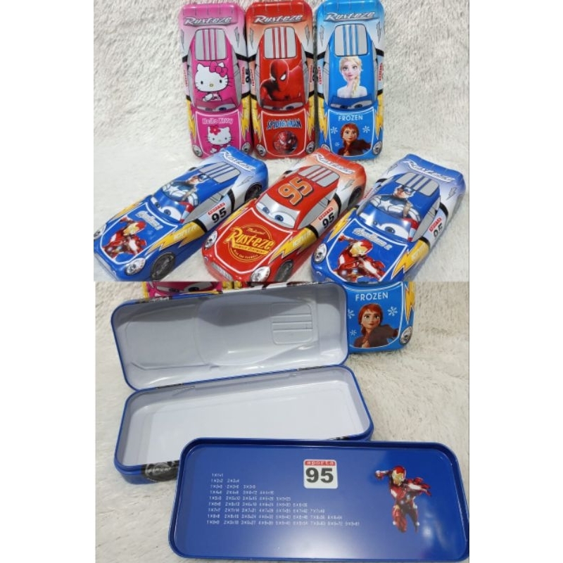 

Tepak pensil | Kotak pensil anak karakter mobil 1pcs