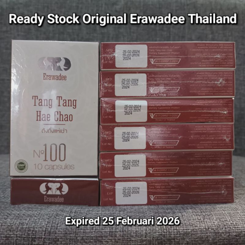 Tang Tang Erawadee Hae Chao Herbal Original Thailand