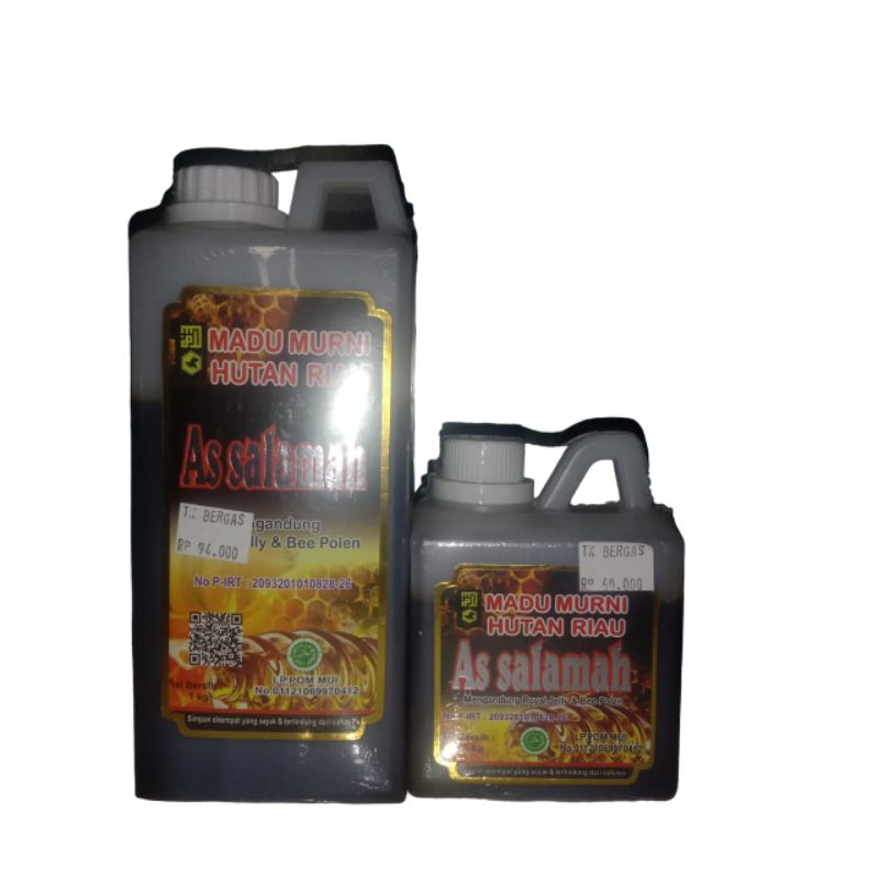 

Madu Murni Hutan Riau As Salamah 1kg & 0,5kg
