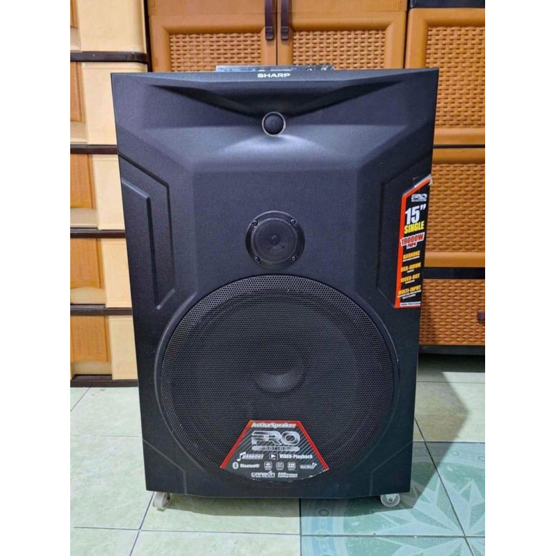 SPEAKER AKTIF SHARP CBOX - PRO 15UBB SECOND