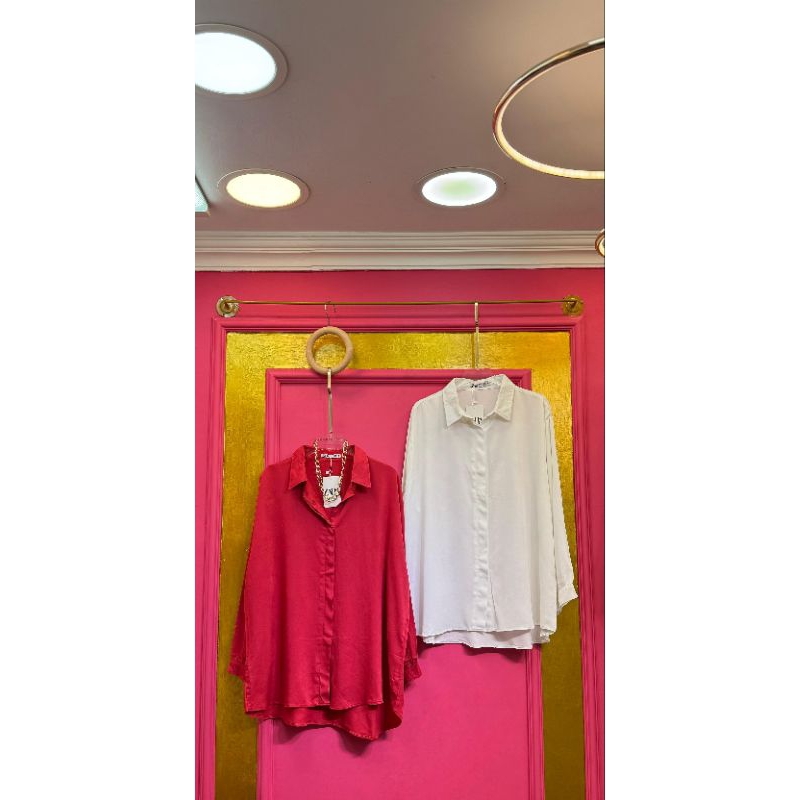 KEMEJA MERAH PUTIH KEMEJA AGUSTUSAN ATASAN WANITA MERAH PUTIH