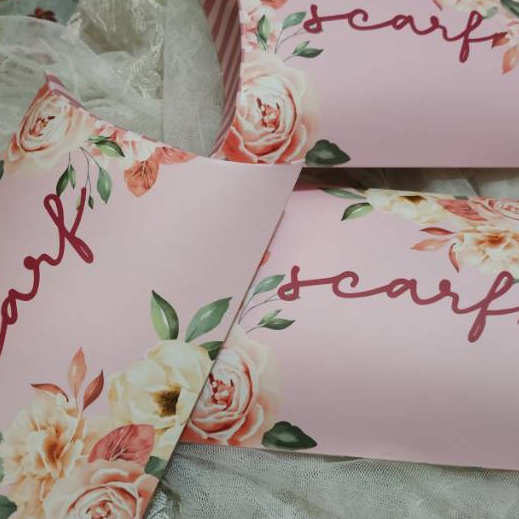 

KI3 Pillow box scarf sepack isi 25 box hijab