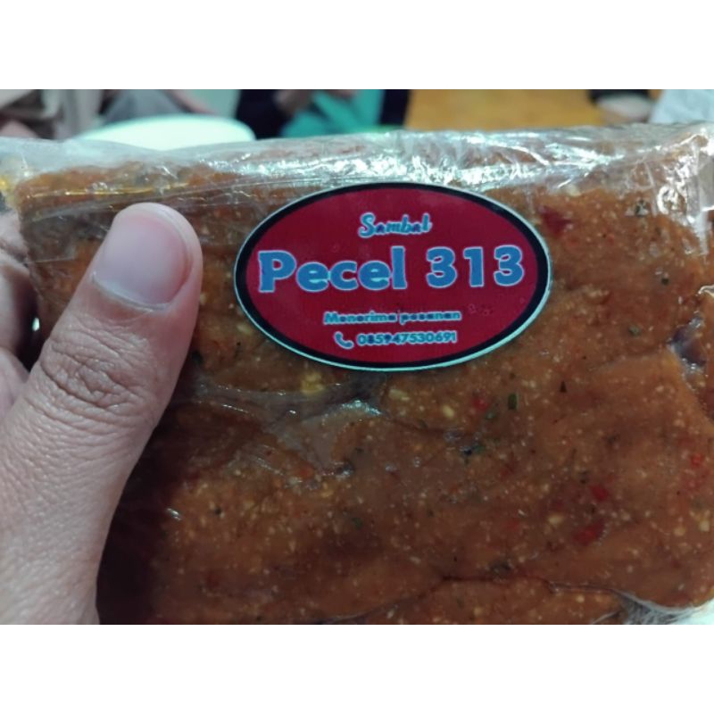 

Bumbu Sambel Pecel 313 1kg Asli Kediri sambal kacang Khas Jawa Timur tanpa pengawet tanpa MSG homemade enak gurih tahan lama