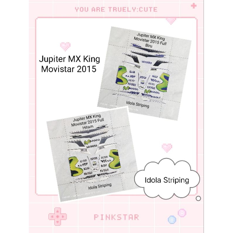 Striping Jupiter MX King Movistar 2015