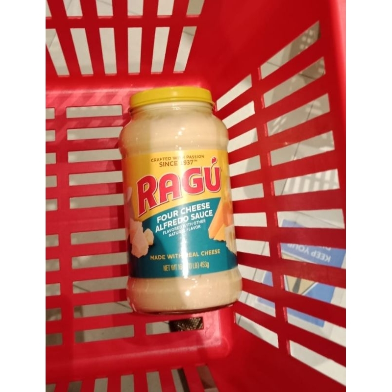 

Ragu pasta saus sauce spaghetti four cheese Alfredo 453gr