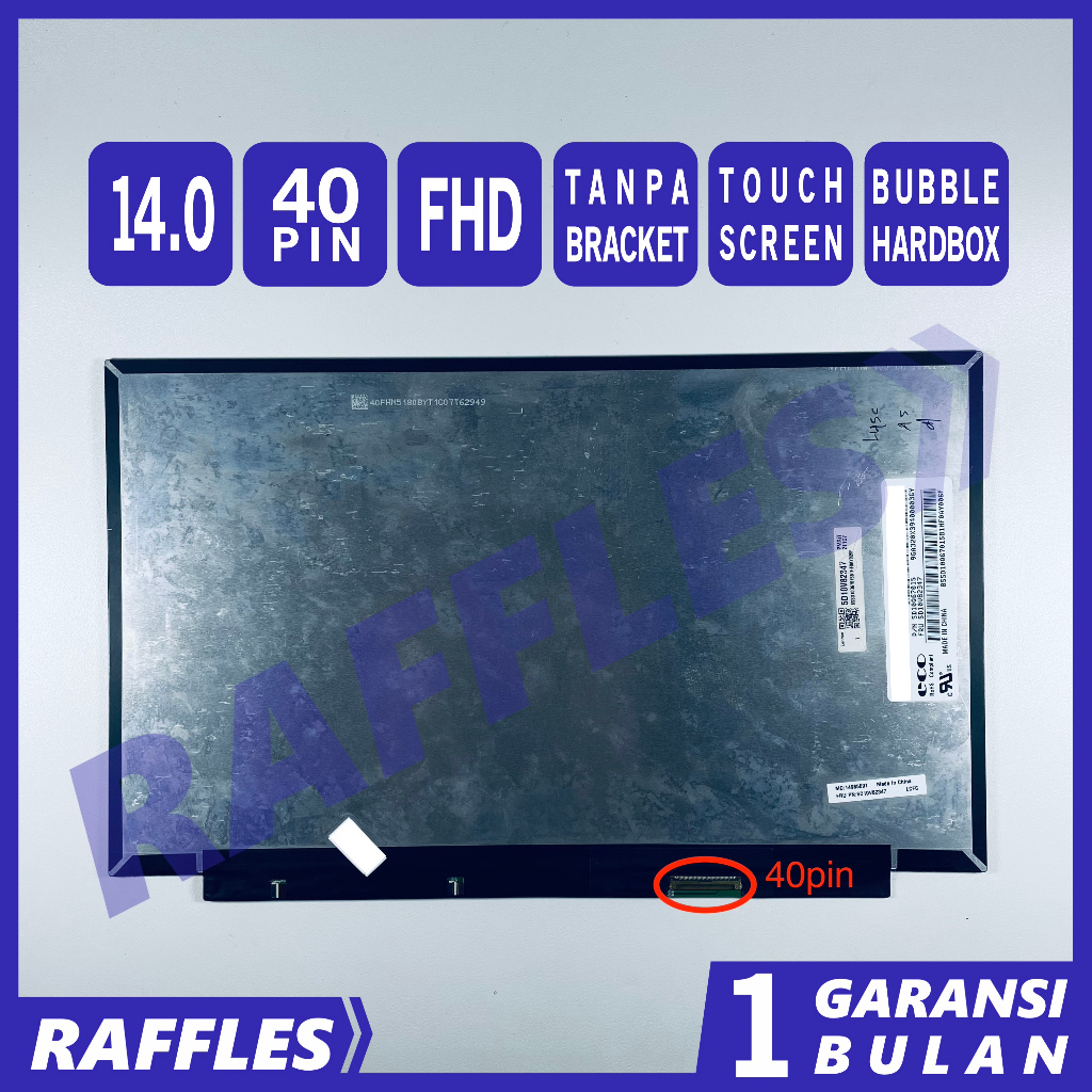 LCD LED Touchscreen Lenovo Thinkpad X1 Carbon Gen 6, X1 Carbon Gen 7, X1 Carbon Gen 8