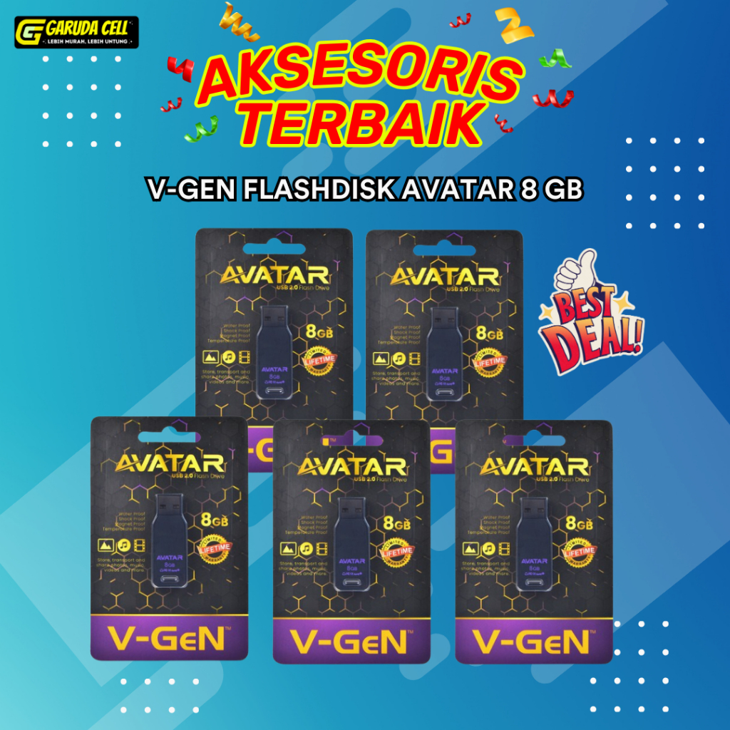 V-GEN FLASHDISK AVATAR 8GB